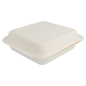COQUILLES "M" 'BIONIC' 20x20x7,5 CM BLANC BAGASSE (250 UNITÉ) Image COQUILLES "M" 'BIONIC' 20x20x7,5 CM BLANC BAGASSE (250 UNITÉ) #2
