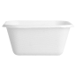 CONTENEURS 'BIONIC' 250 ML 9,5x9,5x4,3 CM BLANC BAGASSE (1000 UNITÉ) Image CONTENEURS 'BIONIC' 250 ML 9,5x9,5x4,3 CM BLANC BAGASSE (1000 UNITÉ) #2
