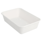 CONTENEURS 'BIONIC' 700 ML 17,5x12x4,5 CM BLANC BAGASSE (500 UNITÉ) Image CONTENEURS 'BIONIC' 700 ML 17,5x12x4,5 CM BLANC BAGASSE (500 UNITÉ) #1