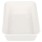 CONTENEURS 'BIONIC' 700 ML 17,5x12x4,5 CM BLANC BAGASSE (500 UNITÉ) Image CONTENEURS 'BIONIC' 700 ML 17,5x12x4,5 CM BLANC BAGASSE (500 UNITÉ) #3