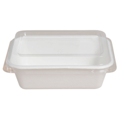 Image COUVERCLES POUR RÉF. 212.86 'BIONIC' 18x12,5x2 CM TRANSPARENT PET (500 UNITÉ) #1