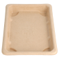 BOÎTES SUSHI 'BIONIC' 16,5x11,5x1,5 CM NATUREL BAGASSE (1000 UNITÉ) Image BOÎTES SUSHI 'BIONIC' 16,5x11,5x1,5 CM NATUREL BAGASSE (1000 UNITÉ) #3