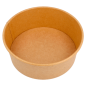 POTS SALADIERS 750 ML - 25 oz 300 + 18 PE G/M2 Ø 15/12,8x6 CM NATUREL KRAFT (300 UNITÉ) Image POTS SALADIERS 750 ML - 25 oz 300 + 18 PE G/M2 Ø 15/12,8x6 CM NATUREL KRAFT (300 UNITÉ) #3