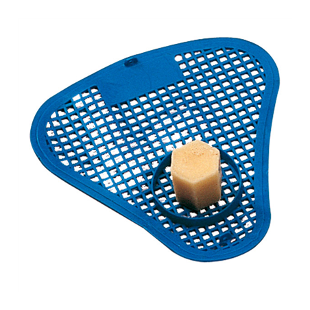 Image GRILLE UNIVERSELLE "WC" + PASTILLE 90 G  16 x 18 CM PLASTIQUE (12 UNITÉ) #1