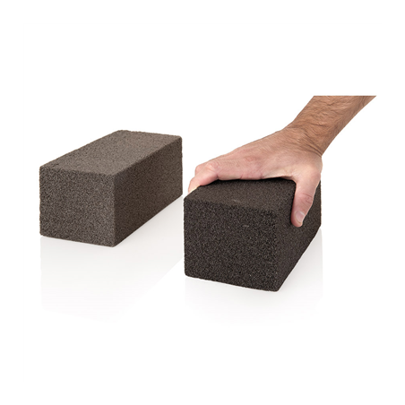 Image BRIQUE NETTOYAGE GRILL  20x10x9 CM NOIR (12 UNITÉ) #1