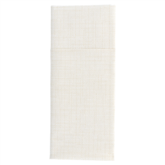 SERVIETTES "CANGURITO" 'DRY COTTON' 55 G/M2 33x40 CM IVOIRE AIRLAID (700 UNITÉ)