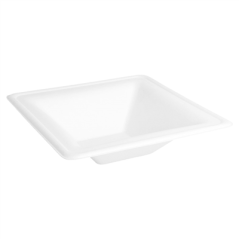 Image BOLS 'BIONIC' 500 ML 16x16x4 CM BLANC BAGASSE (400 UNITÉ) #1