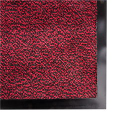 Image TAPIS "ATLANTIC"  90x150 CM ROUGE VINYL (1 UNITÉ) #1