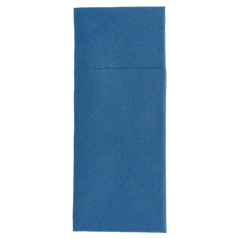 SERVIETTES "CANGURITO"  55 G/M2 33x40 CM BLEU MARINE AIRLAID (700 UNITÉ)