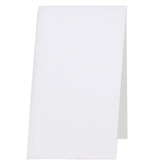 Image SERVIETTES ESSUIE-MAINS FLUSHABLES 50 G/M2 30x40 CM BLANC CELLULOSE (900 UNITÉ) #1