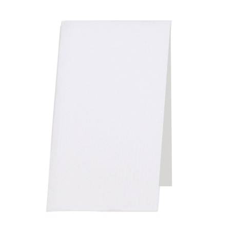 Image SERVIETTES ESSUIE-MAINS FLUSHABLES  50 G/M2 30x40 CM BLANC CELLULOSE (900 UNITÉ) #1