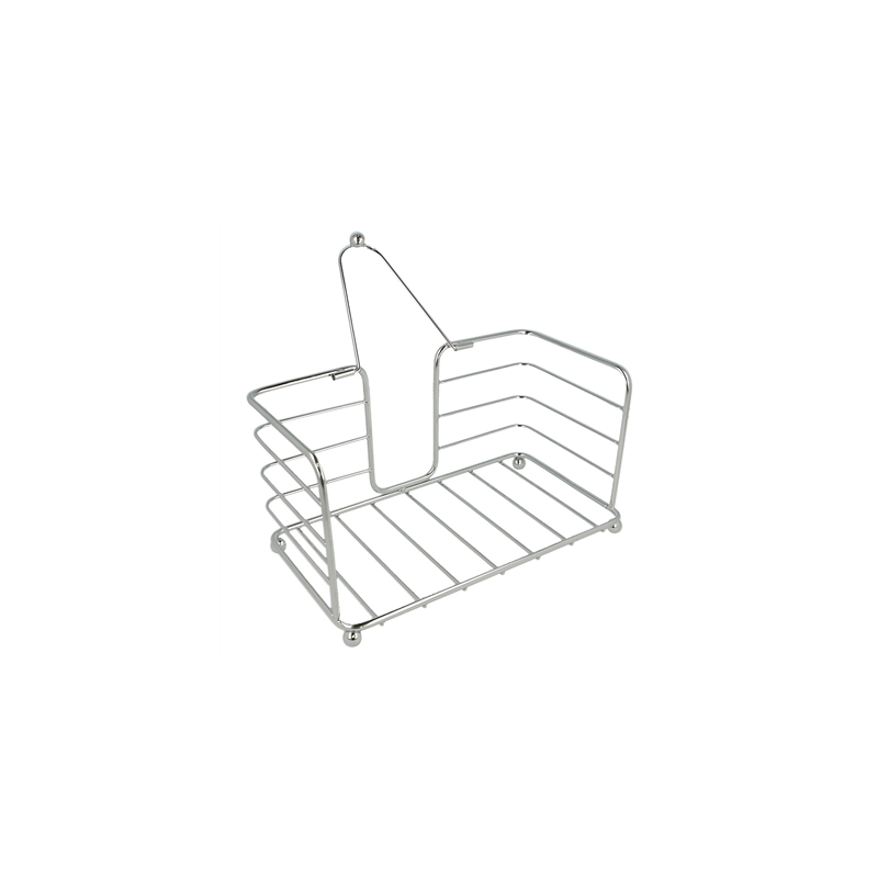 CORBEILLE SERVIETTES 23x12,5x12,5 CM CHROME INOX (1 UNITÉ) CORBEILLE SERVIETTES 23x12,5x12,5 CM CHROME INOX (1 UNITÉ)