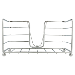 Image CORBEILLE SERVIETTES  23x12,5x12,5 CM CHROME INOX (1 UNITÉ) #3