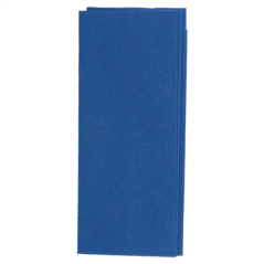 Image SACS COUVERTS + SERVIETTE AIRLAID BLEU 33x40 CM 'JUST IN TIME' 90 + 10PE G/M2 11,2x22,5 CM TURQUOISE CELLULOSE (250 UNITÉ)