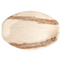 Image ASSIETTES OVALES 'ARECA'  33,7x23x2 CM NATUREL ARECA (200 UNITÉ) #1