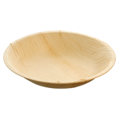 Image BOLS 'ARECA' Ø 18x3,5 CM NATUREL ARECA (200 UNITÉ) #1