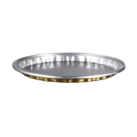 Image RÉCIPIENTS PÂTISSERIE 20 ML Ø8x0,6 CM ARGENT/OR ALUMINIUM (100 UNITÉ) #1