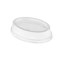 Image COUVERCLES HAUTES POUR RÉCIPIENTS 214.61/77   TRANSPARENT PET (100 UNITÉ) #1