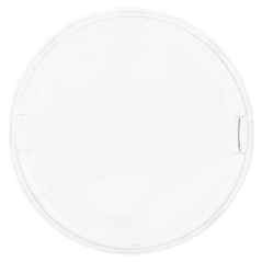 Image COUVERCLES HAUTS POUR RÉCIPIENTS 214.66/80  Ø 9,3 CM TRANSPARENT PET (100 UNITÉ) #3