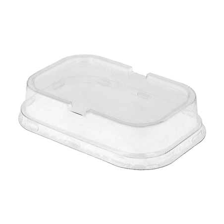 Image COUVERCLES HAUTES POUR RÉCIPIENTS 214.69/81   TRANSPARENT PET (100 UNITÉ) #1