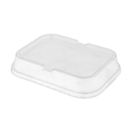 Image COUVERCLES HAUTES POUR RÉCIPIENTS 214.72/84   TRANSPARENT PET (100 UNITÉ) #1