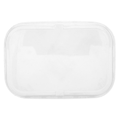 Image COUVERCLES HAUTES POUR RÉCIPIENTS 214.86   TRANSPARENT PET (100 UNITÉ) #3