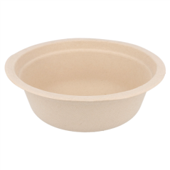 Image SALADIERS 'BIONIC' 350 ML Ø 13,5x4,6 CM NATUREL BAGASSE (900 UNITÉ) #1