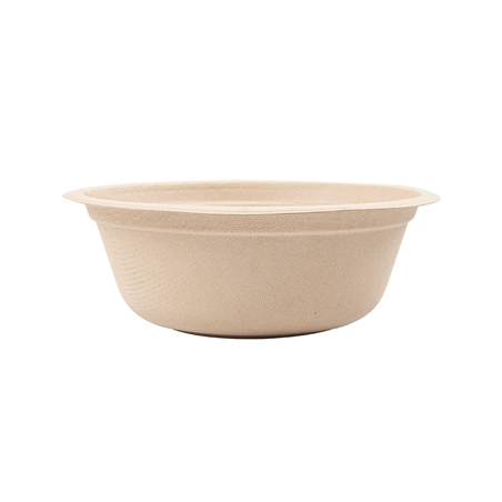 SALADIERS 'BIONIC' 500 ML Ø 15,5x5,4 CM NATUREL BAGASSE (600 UNITÉ)