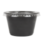 50 PETITS POTS + 50 COUVERCLES 120 ML Ø7,4x4,6 CM NOIR PP (24 UNITÉ) Image 50 PETITS POTS + 50 COUVERCLES 120 ML Ø7,4x4,6 CM NOIR PP (24 UNITÉ) #2