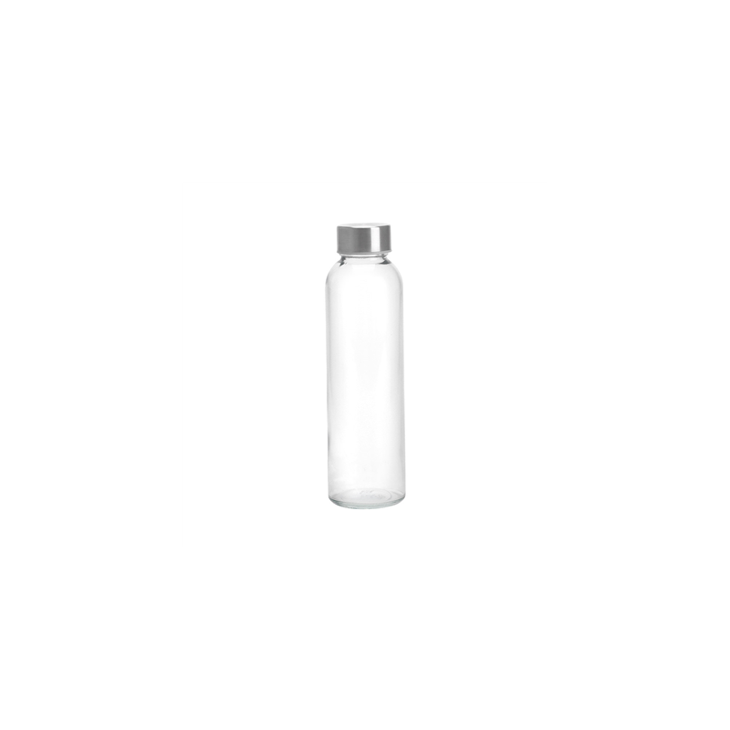 BOUTEILLE + BOUCHON ACIER 'WAKI GLASS' 500 ML Ø 6,5x21,7 CM TRANSPARENT VERRE (36 UNITÉ) BOUTEILLE + BOUCHON ACIER 'WAKI GLASS' 500 ML Ø 6,5x21,7 CM TRANSPARENT VERRE (36 UNITÉ)