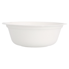 SALADIERS 'BIONIC' 350 ML Ø 13,5x4,6 CM BLANC BAGASSE (900 UNITÉ)