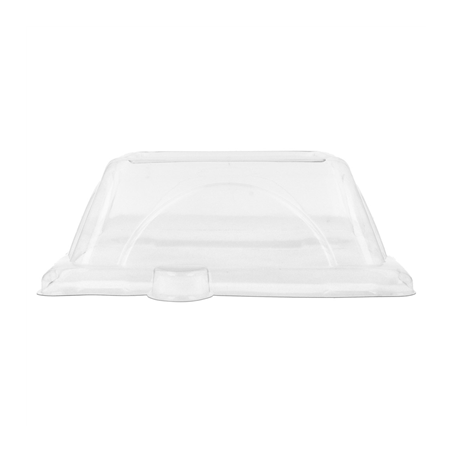 COUVERCLES POUR RÉFÉRENCE 215.90 'BIONIC'  16,4x16,4x4 CM TRANSPARENT PET (500 UNITÉ)