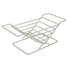 Image RACK POUR SANDWICH  20,3x8,9x7,6 CM ARGENTE INOX (1 UNITÉ) #1