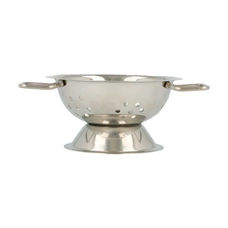 MINI CHINOIS 9,7x5,5 CM ARGENTE INOX (12 UNITÉ)