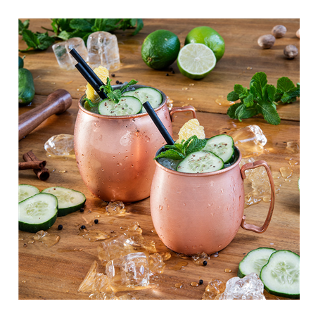 CHOPE 'ARTINOX' 420 ML Ø 8x9 CM CUIVRE INOX (1 UNITÉ)