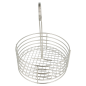 Image BASKET ROND  Ø 19x24 CM ARGENTE INOX (1 UNITÉ) #3