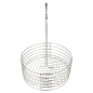 Image BASKET ROND  Ø 22x30,5 CM ARGENTE INOX (1 UNITÉ) #3