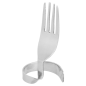 Image SUPPORTS ÉTIQUETTES DE TABLE "FOURCHETTE"  10 (h) CM ARGENTE INOX (12 UNITÉ) #1