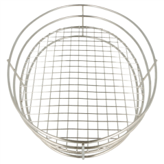 Image BASKET OVALE 'ARTINOX'  28x20,5x5,7 CM ARGENTE INOX (24 UNITÉ) #3