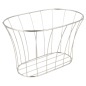 Image BASKET STYLE TOSCANE 'ARTINOX'  21x12,7x12,7 CM ARGENTE INOX (12 UNITÉ) #1