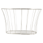 Image BASKET STYLE TOSCANE 'ARTINOX'  21x12,7x12,7 CM ARGENTE INOX (12 UNITÉ) #2