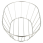 Image BASKET STYLE TOSCANE 'ARTINOX'  21,6x14x7,6 CM ARGENTE INOX (24 UNITÉ) #3