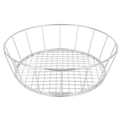 Image BASKET ROND 'ARTINOX'  Ø 24,1x7 CM ARGENTE INOX (12 UNITÉ) #1