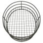 BASKET OVALE 28x20,5x5,7 CM NOIR ACIER (24 UNITÉ) Image BASKET OVALE 28x20,5x5,7 CM NOIR ACIER (24 UNITÉ) #3