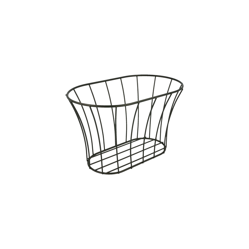 BASKET STYLE TOSCANE 21x12,7x12,7 CM NOIR ACIER (12 UNITÉ) BASKET STYLE TOSCANE 21x12,7x12,7 CM NOIR ACIER (12 UNITÉ)