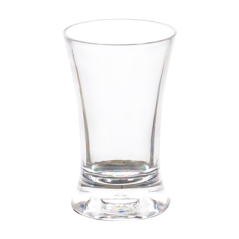 Image VERRES À SHOT 50 ML Ø 4,8/4,1x7,5 CM TRANSPARENT POLYCARBONATE (12 UNITÉ) #1
