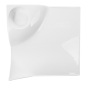 ASSIETTES CARRÉES 25,4x4,5 CM BLANC PORCELAINE (4 UNITÉ) Image ASSIETTES CARRÉES 25,4x4,5 CM BLANC PORCELAINE (4 UNITÉ) #3
