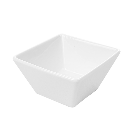 Image RAMEQUINS 'AKALA' 90 ML 7,3x7,3x4,1 CM BLANC PORCELAINE (12 UNITÉ) #1