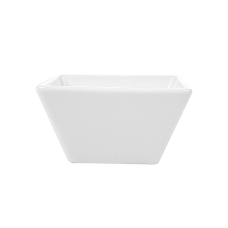 RAMEQUINS 'AKALA' 90 ML 7,3x7,3x4,1 CM BLANC PORCELAINE (12 UNITÉ)