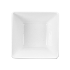 Image RAMEQUINS 'AKALA' 90 ML 7,3x7,3x4,1 CM BLANC PORCELAINE (12 UNITÉ) #3